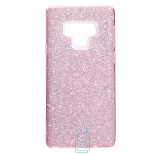 Чохол силіконовий Shine Samsung Note 9 N960 рожевий