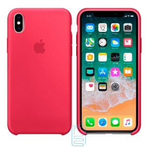 Чохол Silicone Case Apple iPhone XS Max камелія 25