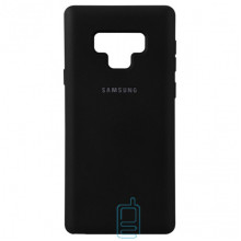 Чехол Silicone Case Full Samsung Note 9 N960 черный