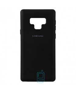 Чохол Silicone Case Full Samsung Note 9 N960 чорний