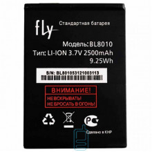 Аккумулятор Fly BL8010 2500 mAh FS501 AAA класс тех.пакет