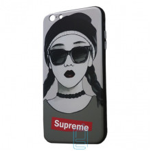 Чохол Creative TPU + PC Apple iPhone 6 Plus, 6S Plus Sup girl