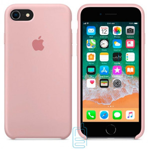 Чохол Silicone Case Apple iPhone 7, 8 світло-рожевий 12