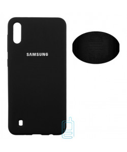 Чехол Silicone Cover Full Samsung M10 2019 M105 черный