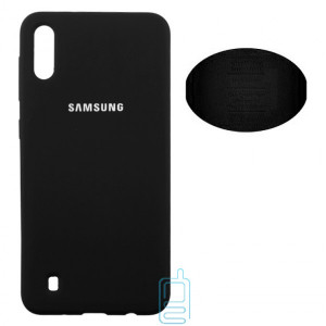 Чохол Silicone Cover Full Samsung M10 2019 M105 чорний