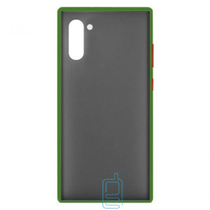 Чехол Goospery Case Samsung Note 10 N970 зеленый