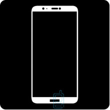 Защитное стекло Full Screen Huawei P Smart, Enjoy 7s white тех.пакет