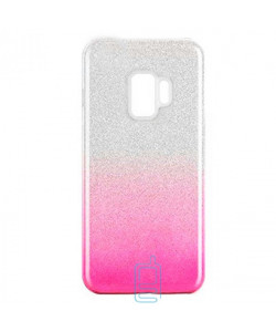 Чохол силіконовий Shine Samsung S9 G960 градієнт рожевий
