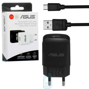 Мережевий зарядний пристрій Asus YJ-06 1USB 2.0A micro-USB black