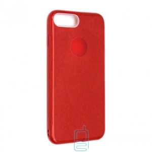 Чехол силиконовый Shine Apple iPhone 7, 8 красный