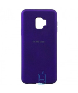 Чохол Silicone Case Full Samsung J2 Core 2018 J260 фіолетовий