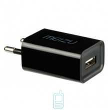 Сетевое зарядное устройство Meizu 1USB 1.5A без уп. black