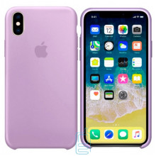 Чохол Silicone Case Apple iPhone XS Max бузковий 39