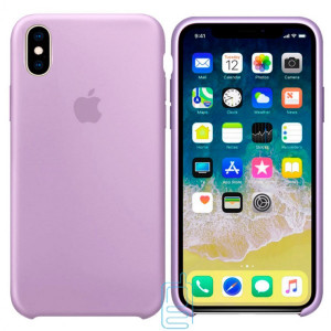 Чохол Silicone Case Apple iPhone XS Max бузковий 39