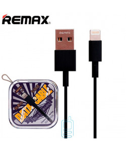 USB кабель Remax RC-120i Chaino Lightning черный