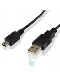 USB кабель Mini V3 1m чорний