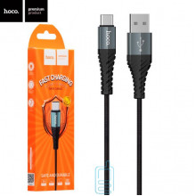 USB кабель Hoco X38 ″Cool” Type-C 1m черный
