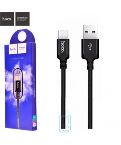USB кабель Hoco X14 ″Times″ Type-C 1m черный