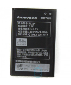 Акумулятор Lenovo BL214 1300 mAh A269, A316, A369 AAA клас тех.пакет