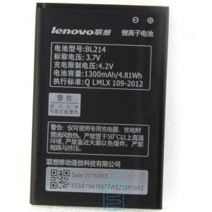 Аккумулятор Lenovo BL214 1300 mAh A269, A316, A369 AAA класс тех.пакет