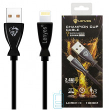 USB Кабель Lenyes LC901 Lightning черный