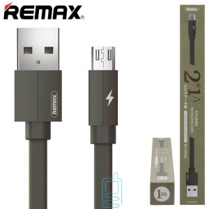 USB кабель Remax RC-094m Kerolla micro USB 1m зелений