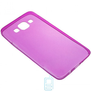 Чехол силиконовый цветной Samsung A3 2015 A300 розовый
