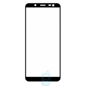 Защитное стекло Full Screen Samsung J8 2018 J810 black тех. пакет