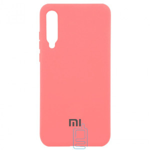 Чохол Silicone Case Full Xiaomi Mi 9 рожевий