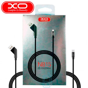 USB кабель XO NB15 Type-C 1m чорний