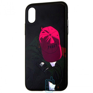 Чехол Creative TPU+PC Apple iPhone X, XS Boy in cap