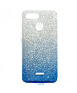 Чехол силиконовый Shine Xiaomi Redmi 6 градиент синий