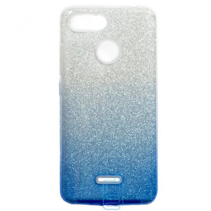 Чохол силіконовий Shine Xiaomi Redmi 6 градієнт синій