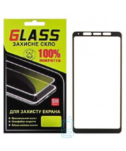 Защитное стекло Full Glue Samsung A9 2018 A920 black Glass