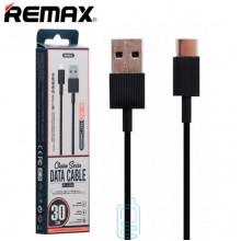 USB кабель Remax RC-120a mini Chaino 0.3m Type-C чорний