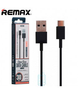 USB кабель Remax RC-120a mini Chaino 0.3m Type-C чорний