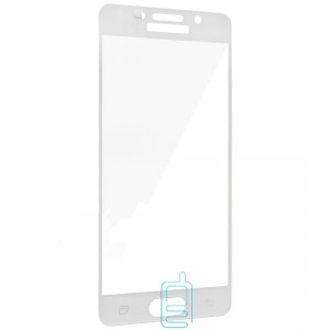 Защитное стекло Full Screen Samsung A3 2016 A310 white тех.пакет