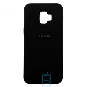 Чохол Silicone Case Full Samsung J2 Core 2018 J260 чорний