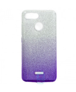 Чохол силіконовий Shine Xiaomi Redmi 6 градієнт фіолетовий