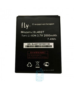 Акумулятор Fly BL4027 2000 mAh IQ4410 AAA клас тех.пакет