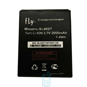 Аккумулятор Fly BL4027 2000 mAh IQ4410 AAA класс тех.пакет