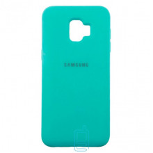 Чохол Silicone Case Full Samsung J2 2018 J250, J2 Pro 2018 бірюзовий