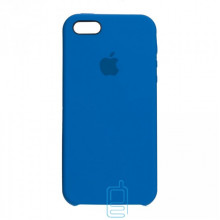 Чехол Silicone Case Apple iPhone 5, 5S светло-синий 03