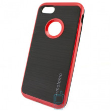 Чехол-накладка матовый Motomo Apple iPhone 7 красный