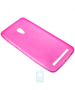 Чохол силіконовий кольоровий ASUS ZenFone 6 рожевий
