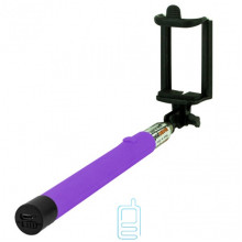 Монопод селфи палка Z07-5F Bluetooth фиолетовый