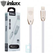 USB кабель inkax CK-62 Lightning білий