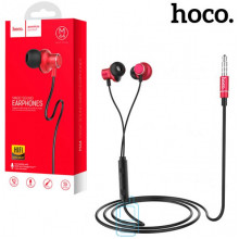 Навушники з мікрофоном Hoco M44 чорно-червоні