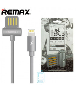 USB Кабель Remax Waist Drum RC-082i Lightning серый