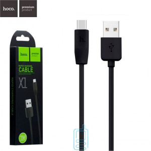 USB кабель Hoco X1 ″Rapid″ Type-C 1m черный